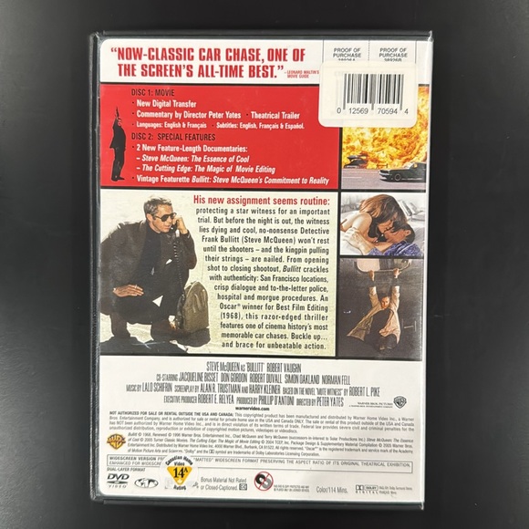 Bullitt - DVD - Picture 2 of 7